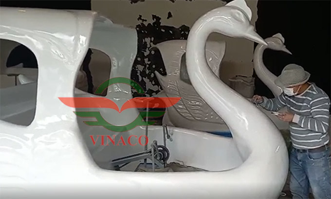 hoàn thiện thiên nga đạp nước